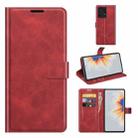 Retro Calf Pattern Buckle Horizontal Flip Leather Case with Holder & Card Slots & Wallet For Xiaomi  Mix 4(Red) - 1