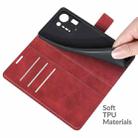 Retro Calf Pattern Buckle Horizontal Flip Leather Case with Holder & Card Slots & Wallet For Xiaomi  Mix 4(Red) - 5