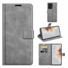 Retro Calf Pattern Buckle Horizontal Flip Leather Case with Holder & Card Slots & Wallet For Xiaomi  Mix 4(Grey) - 1
