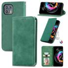 For Motorola Edge 20 Lite Retro Skin Feel Business Magnetic Horizontal Flip Leather Case With Holder & Card Slots & Wallet & Photo Frame(Green) - 1