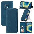 For Nokia  XR 20 Retro Skin Feel Business Magnetic Horizontal Flip Leather Case with Holder & Card Slots & Wallet & Photo Frame(Blue) - 1