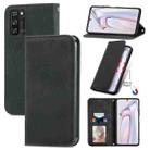 For Blackview A100 Retro Skin Feel Business Magnetic Horizontal Flip Leather Case with Holder & Card Slots & Wallet & Photo Frame(Black) - 1