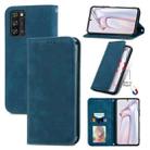 For Blackview A100 Retro Skin Feel Business Magnetic Horizontal Flip Leather Case with Holder & Card Slots & Wallet & Photo Frame(Blue) - 1