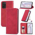 For Blackview A100 Retro Skin Feel Business Magnetic Horizontal Flip Leather Case with Holder & Card Slots & Wallet & Photo Frame(Red) - 1