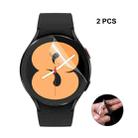 2 PCS For Samsung Galaxy Watch4 44mm ENKAY Hat-Prince Full Screen Coverage Without Warping Edge TPU Soft Film - 1