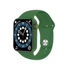 T100Plus 1.75 inch Color Screen Smart Watch, IP67 Waterproof,Support Body Temperature Test/Bluetooth Call/Heart Rate Monitoring/Blood Pressure Monitoring/Blood Oxygen Monitoring/Sleep Monitoring(Dark Green) - 1