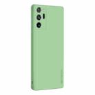 For Samsung Galaxy Note20 Ultra PINWUYO Touching Series Liquid Silicone TPU Shockproof Case(Green) - 1