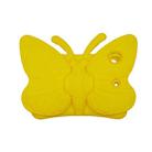 For iPad 10.2 2021 Butterfly Bracket Style EVA Children Falling Proof Cover Protective Case(Yellow) - 1
