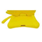 For iPad 10.2 2021 Butterfly Bracket Style EVA Children Falling Proof Cover Protective Case(Yellow) - 5