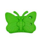 For iPad 10.2 2021 Butterfly Bracket Style EVA Children Falling Proof Cover Protective Case(Green) - 1