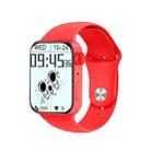 X8+ 1.75 inch Color Screen Smart Watch, IP67 Waterproof,Support Temperature Monitoring/Bluetooth Call/Heart Rate Monitoring/Blood Pressure Monitoring/Blood Oxygen Monitoring/Sleep Monitoring(Red) - 1