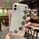 For iPhone 11 Pro Max Creative Shockproof Silicone TPU Protective Case with Wrist Bracelet Chain (Transparent) - 1