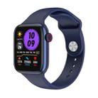 AW9 1.75 inch Color Screen Smart Watch, IP68 Waterproof,Support Temperature Monitoring/Bluetooth Call/Heart Rate Monitoring/Blood Pressure Monitoring/Blood Oxygen Monitoring/Sleep Monitoring(Blue) - 1