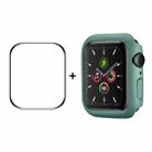 ENKAY Hat-Prince PC Frame + Full Coverage PMMA HD Screen Protector Film For Apple Watch Series 8 / 7 45mm(Green) - 1