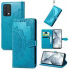 For OPPO Realme GT Master Mandala Embossing Pattern Horizontal Flip Leather Case with Holder & Card Slots & Wallet & Lanyard(Blue) - 1