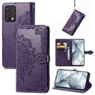 For OPPO Realme GT Master Mandala Embossing Pattern Horizontal Flip Leather Case with Holder & Card Slots & Wallet & Lanyard(Purple) - 1