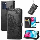 For Motorola Moto G60S Mandala Embossing Pattern Horizontal Flip Leather Case with Holder & Card Slots & Wallet & Lanyard(Black) - 1