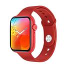 i7 pro 1.75 inch Color Screen Smart Watch, IP67 Waterproof,Support Bluetooth Call/Heart Rate Monitoring/Blood Pressure Monitoring/Blood Oxygen Monitoring/Sleep Monitoring(Red) - 1