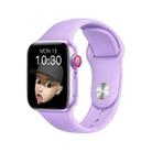 X8 Max 1.75 inch Color Screen Smart Watch, IP67 Waterproof,Support Temperature Monitoring/Bluetooth Call/Heart Rate Monitoring/Blood Pressure Monitoring/Blood Oxygen Monitoring/Sleep Monitoring(Purple) - 1