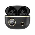 PRO100 TWS Bluetooth 5.2 Noise Canceling Waterproof Earphones 9D Stereo Sports Headphone with Charging Case(Black) - 1