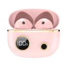 PRO100 TWS Bluetooth 5.2 Noise Canceling Waterproof Earphones 9D Stereo Sports Headphone with Charging Case(Pink) - 1