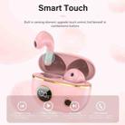 PRO100 TWS Bluetooth 5.2 Noise Canceling Waterproof Earphones 9D Stereo Sports Headphone with Charging Case(Pink) - 5
