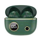 PRO100 TWS Bluetooth 5.2 Noise Canceling Waterproof Earphones 9D Stereo Sports Headphone with Charging Case(Green) - 1