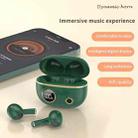 PRO100 TWS Bluetooth 5.2 Noise Canceling Waterproof Earphones 9D Stereo Sports Headphone with Charging Case(Green) - 4