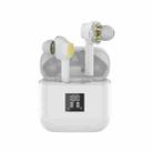 TWS-07B Bluetooth 5.0 In-Ear Stereo Earbuds Earphone with Digital Display Charging Box(White) - 1