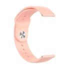 Monochrome Silicone Watch Band For Samsung Galaxy Watch Active 20mm(Pink Sand) - 2