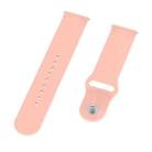 Monochrome Silicone Watch Band For Samsung Galaxy Watch Active 20mm(Pink Sand) - 3