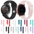 Monochrome Silicone Watch Band For Samsung Galaxy Watch Active 20mm(Pink Sand) - 8