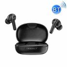 TWS-08 Bluetooth TWS 5.0 Copper Ring Speaker Binaural True Stereo Touch Control Earphone(Black) - 1