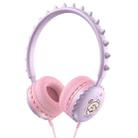 Y19 Cute Cartoon Stereo Music Wired Headphones with Microphone(Little Sleep) - 1