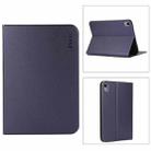 For iPad mini 6 ENKAY Horizontal Flip PU Leather + TPU Smart Tablet Case with Holder & Sleep / Wake-up Function(Dark Blue) - 1