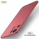 For Xiaomi Mix 4 MOFI Fandun Series Frosted PC Ultra-thin All-inclusive Case(Red) - 1