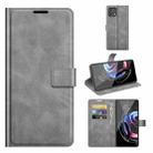 For Motorola Moto Edge 20 Lite 5G Retro Calf Pattern Buckle Horizontal Flip Leather Case with Holder & Card Slots & Wallet(Grey) - 1