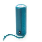 T&G TG635 Portable Outdoor Waterproof Bluetooth Speaker with Flashlight Function(Peacock blue) - 1