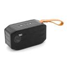 T&G TG296 Portable Wireless Bluetooth 5.0 Speaker Support TF Card / FM / 3.5mm AUX / U-Disk / Hands-free(Black) - 1