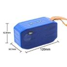 T&G TG296 Portable Wireless Bluetooth 5.0 Speaker Support TF Card / FM / 3.5mm AUX / U-Disk / Hands-free(Blue) - 7