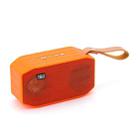 T&G TG296 Portable Wireless Bluetooth 5.0 Speaker Support TF Card / FM / 3.5mm AUX / U-Disk / Hands-free(Orange) - 1