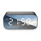AEC BT518 Portable Wireless Bluetooth Speaker LED Alarm Clock Support AUX / TF Card / FM - 1
