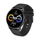 KW77 1.28 inch Color Screen Smart Watch, IP68 Waterproof,Support Heart Rate Monitoring/Blood Pressure Monitoring/Blood Oxygen Monitoring/Sleep Monitoring(Black) - 1
