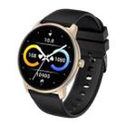 KW77 1.28 inch Color Screen Smart Watch, IP68 Waterproof,Support Heart Rate Monitoring/Blood Pressure Monitoring/Blood Oxygen Monitoring/Sleep Monitoring(Gold) - 1