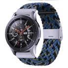 For Samsung Galaxy Watch 4 / Watch 5 20mm Nylon Braided Metal Buckle Watch Band(W Camouflage) - 1