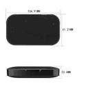 For Plantronics Voyager Legend / Voyager 5200 Bluetooth Headset Charging Box(Black) - 3