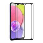 For Samsung Galaxy A03s 164mm 2 PCS ENKAY Hat-Prince Full Glue Tempered Glass 6D Full Coverage Anti-scratch Protector - 1