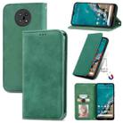 For Nokia G50 Retro Skin Feel Business Magnetic Horizontal Flip Leather Case With Holder & Card Slots & Wallet & Photo Frame(Green) - 1