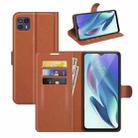 For Motorola Moto G50 5G Litchi Texture Horizontal Flip Protective Case with Holder & Card Slots & Wallet(Brown) - 1