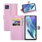 For Motorola Moto G50 5G Litchi Texture Horizontal Flip Protective Case with Holder & Card Slots & Wallet(Pink) - 1